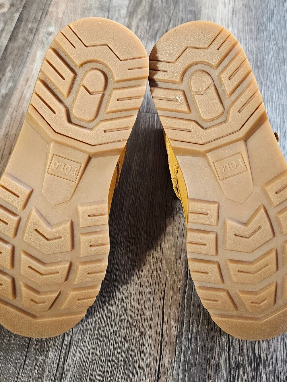 Ralph Lauren Polo Bear Ranger HI II Boots TAN NEW Size 5.5